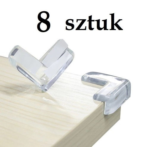Ochrana rohov na hrany stola Sada 8 kusov