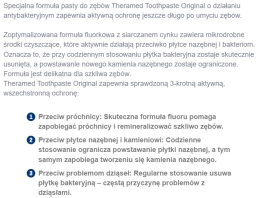 Theramed Original tuba na zubnú pastu 100 ml