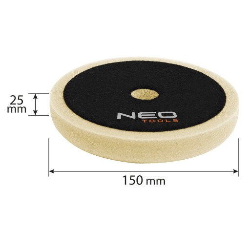 NEO TOOLS LEŠTIACA PODLOŽKA 150 X 150 MM X 25 MM BRÚSNA HUBKA 08-978