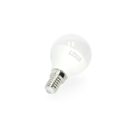 LED guľová žiarovka 7W E14, neutrálna biela, 4000K