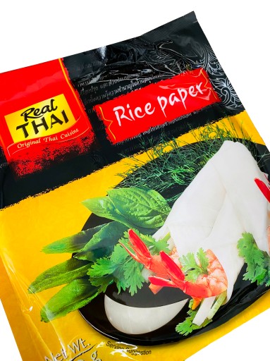 Guľatý ryžový papier 22cm 100g Real Thai