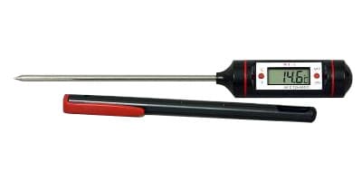 Univerzálny LCD teplomer s hrotom