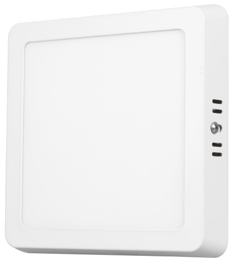 Prisadené LED panel 12W štvorcové 16x16cm stropné svietidlo, neutrálna farba