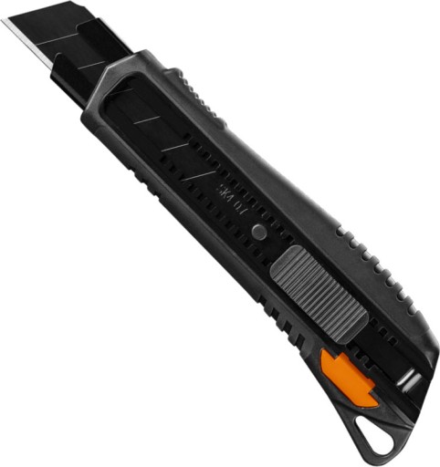 KOVOVÝ NÔŽ NA TAPETU UNIVERZÁLNY NÔŽ Zlomená čepeľ 25MM NEO TOOLS 63-012