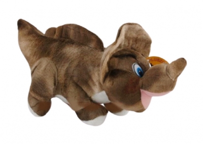 Maskot dinosaura Triceratops Deef 2d