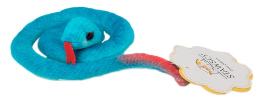 MASKOT MALÝ PLYŠOVÝ HAD plyšové zvieratko AKO ŽIVOT 16cm