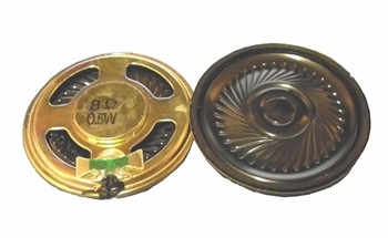 YD45 montážny reproduktor 0,5W 8Ohm h6mm