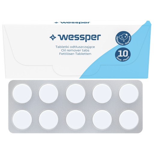 Čistiace tablety do kávovaru Wessper CleanOil WES078 10 x 2 g