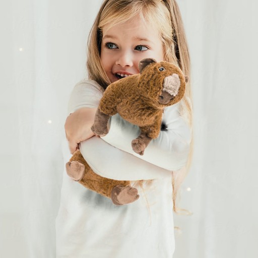 VEĽKÝ MEDVEĎ CAPYBARA PLYŠOVÁ HRAČKA CAPYBARA MASKOT HRAČKA DARČEKOVÝ CUDDLE