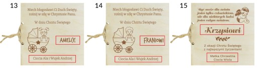 DARČEK PRE KRST PRE CHLAPCA, UPOZORNENIE NA KRST