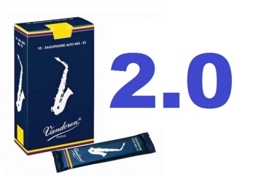 VANDOREN plátok pre alt saxofón 2.0