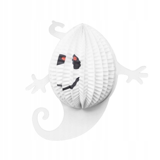 Halloweenska dekorácia papierová girlanda GHOST 19cm