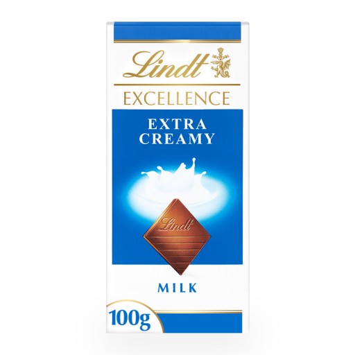 Excellence mliečna extra krémová čokoláda Lindt 100g