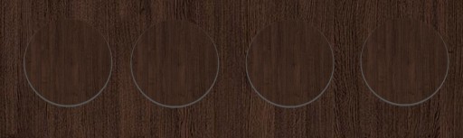Čiapky na nábytok fi14 WENGE 0854 BS - 25 kusov