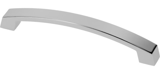 Nábytková úchytka UZ-G0, C=128 mm, L=142 mm, ZnAl, farba: chróm, GTV