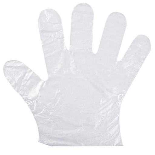 FÓLIOVÉ RUKAVICE JEDNORÁZOVÉ STRONG HDPE L 100 ks