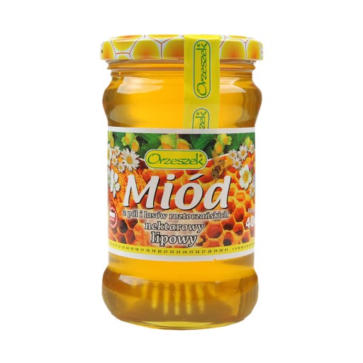 Lipový nektárový med Orzeszek 250 g