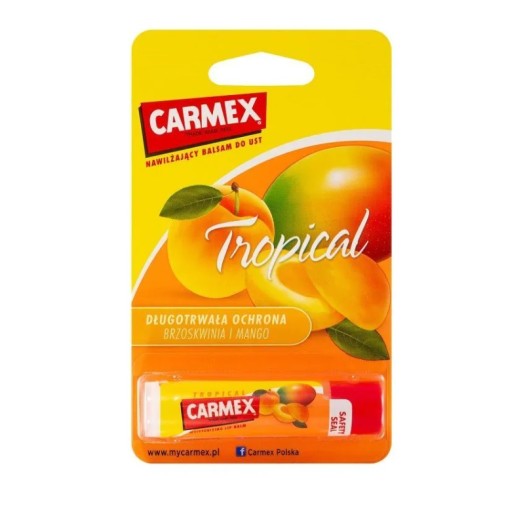 CARMEX Classic Hydratačný balzam na pery v tropickej tyčinke