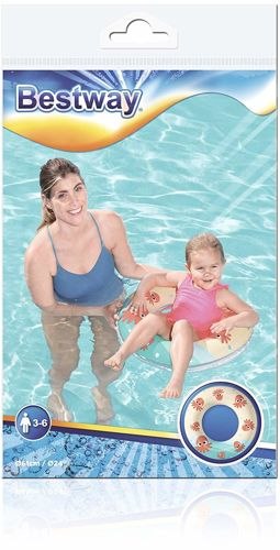 Nafukovací kruh na plávanie pre deti 61 cm Bestway