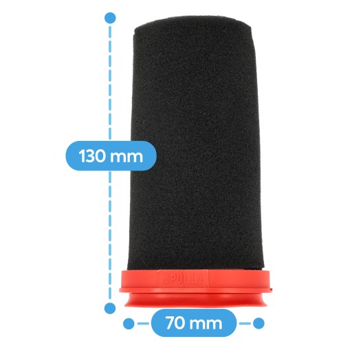 Umývateľný filter pre vysávače BOSCH FLEXXO Series 4 | Sieťovina + pena