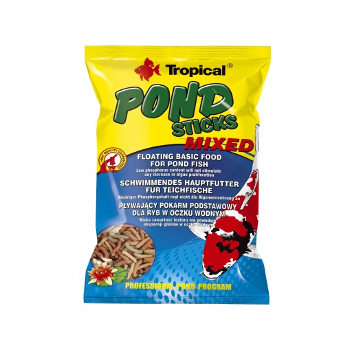 POND TYPY ZMIEŠANÉ 1000ML/90G TROPICAL