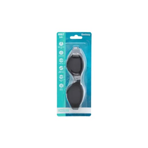 Plavecké okuliare BESTWAY Hydro Swim - tyrkysové