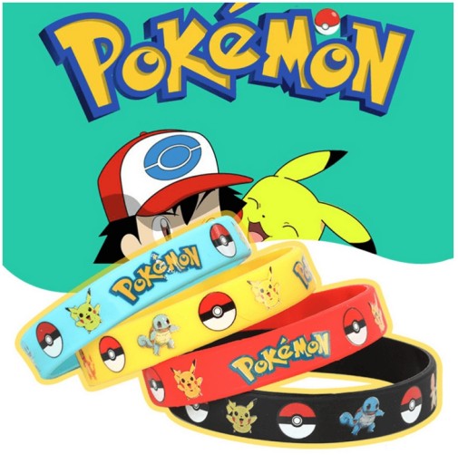 SILIKÓNOVÝ NÁRAMOK PIKACHU POKEMON GO KIDS