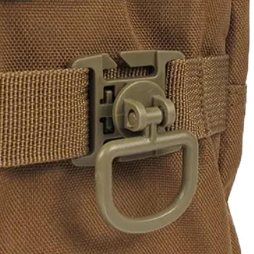 Camo Prídavný D-Ring Molle Coyote držiak