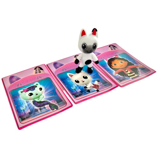 SACHET CAT HOUSE GABI SET 4v1 POSTAVKA PREKVAPENIE 3 KARTY KOLEKCIA