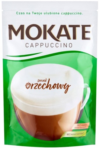 Mokate Cappuccino instantná káva oriešková 110g