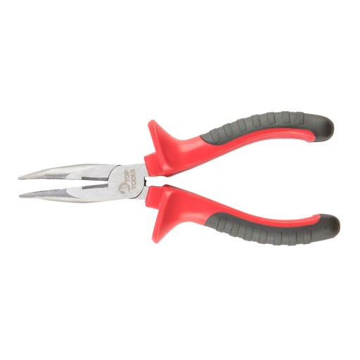 Predĺžené ohnuté kliešte 160 mm