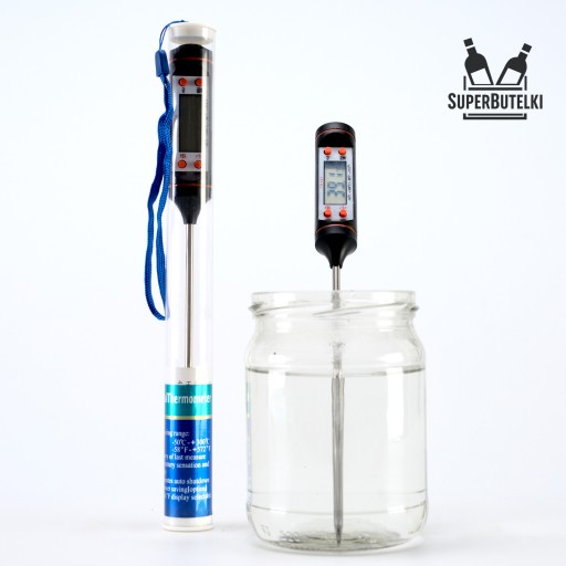 KUCHYNSKÝ TEPLOMER S DIGITÁLNYM ELEKTRONICKÝM LCD SONDA PRE MÄSOVÉ PORTY