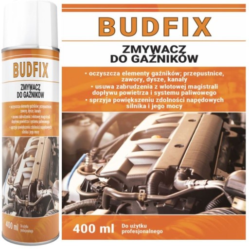 Odstraňovač na čistenie karburátorov, škrtiacich klapiek EGR, ventilov vstrekovacích trysiek, 400 ml