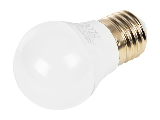 VÝKONNÁ LED ECO E27 ŽIAROVKA 7W 610LM NEUTRÁLNA BIELA GULIČKA
