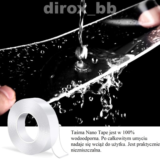 MAGIC Nano obojstranná páska VERY STRONG CLEAR 3m