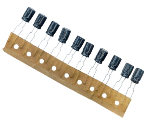 330uF 6,3 V 330 µF 6,3 V ELNA (10 KS) ELEKTROLYTICKÝ KONDENZÁTOR