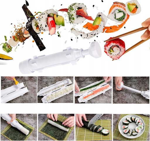 STROJ NA VÝROBU SUSHI TRUBIEK BAZOOKOVÝ VALEC