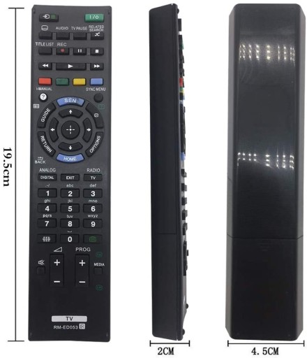 UNIVERZÁLNY DIAĽKOVÝ OVLÁDAČ PRE SONY TV RM-ED053 Bravia