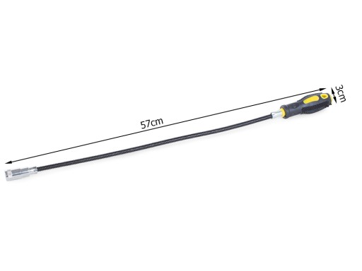 LED FLEXIBILNÝ MAGNETICKÝ UCHOVÁVAČ 57cm