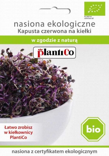 BIO semená klíčkov - Červená kapusta 10g
