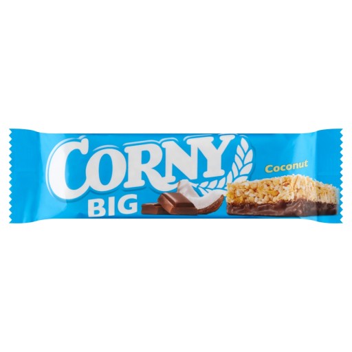 Cereálna tyčinka z mliečnej čokolády kokos Corny Big