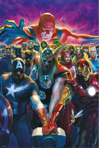 Plagát Marvel Avengers 61x91,5 cm