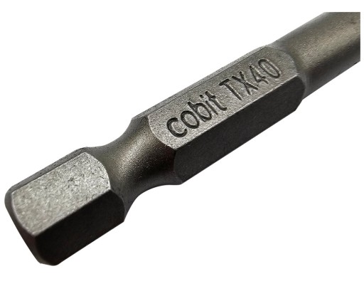 TX40 SKRUTOVACÍ BIT 50mm STAR TORX TORSION COBIT 1ks
