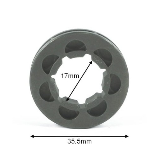 PLÁVAJÚCE OZUBENÉ KOLESO 3/8 7Z mini 1,6mm