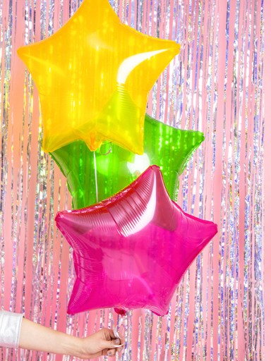 Fóliový Balón Hviezda modrý 48 cm FB3M-011