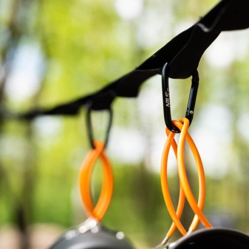 NEREZOVÁ KARABÍNA 80X48MM HLINÍKOVÁ KARABÍNA NILS CAMP SOLID