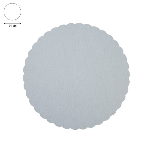 Tortový základ - zlatý 24 cm Zlaté okrúhle tortové základy