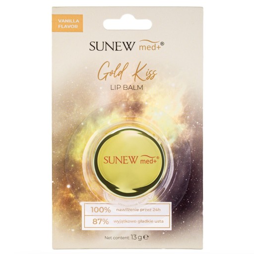 SunewMed+ Gold Kiss Balzam na pery Vanilka 13g