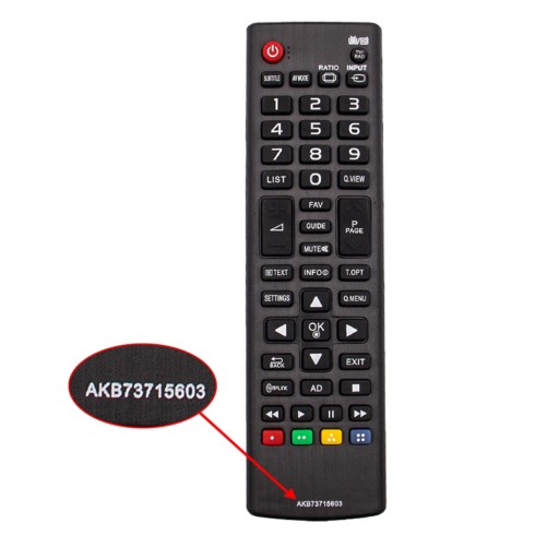 UNIVERZÁLNE DIAĽKOVÉ OVLÁDANIE TV LG AKB73715603