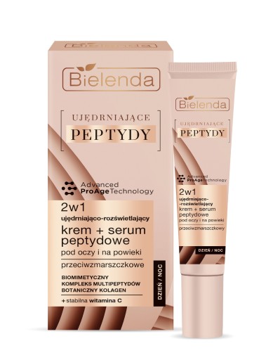 Bielenda spevňujúce, spevňujúce a rozjasňujúce peptidy
